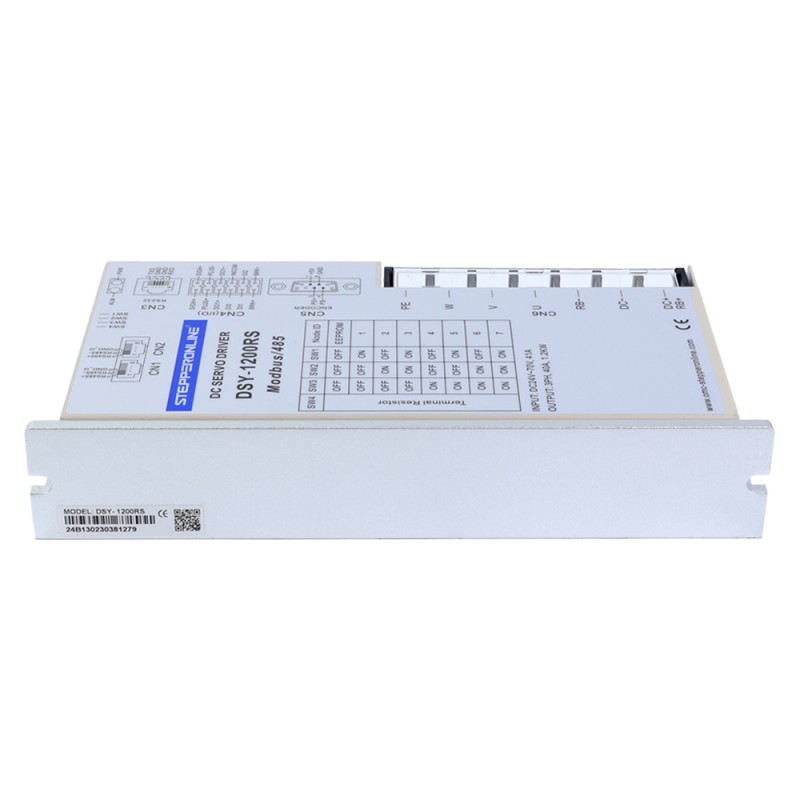 DSY 시리즈 1000W RS485 DC 서보 모터 24-70VDC 3.20Nm w/ 브레이크 3000rpm 17비트 증분형 인코더 IP65 - DSY-RS1000L2B2-M17S | StepperOnline