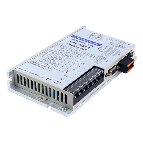 DSY 시리즈 750W RS485 DC 서보 모터 24-70VDC 2.39Nm 3000rpm 17비트 증분형 인코더 IP65 - DSY-RS750L2A2-M17S | StepperOnline