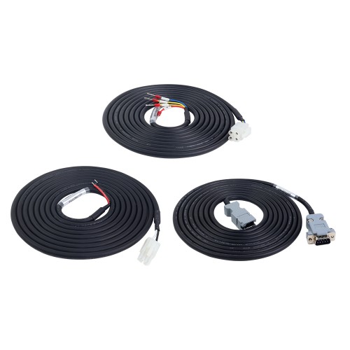 DSY 시리즈 200W RS485 DC 서보 모터 24-70VDC 0.637Nm w/ 브레이크 3000rpm 17비트 증분형 인코더 IP65 - DSY-RS200L2B2-M17S | StepperOnline