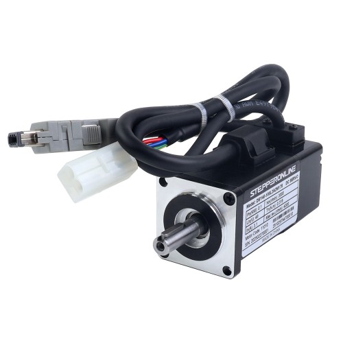 DSY 시리즈 100W RS485 DC 서보 모터 24-70VDC 0.318Nm 3000rpm 17비트 증분형 인코더 IP65 - DSY-RS100L2A2-M17S | StepperOnline