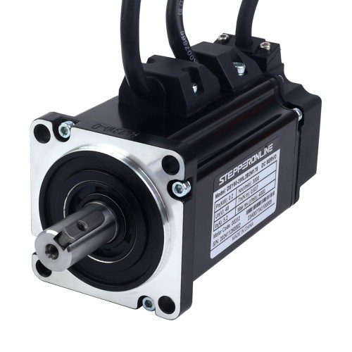 DSY 시리즈 200W RS485 DC 서보 모터 24-70VDC 0.637Nm w/ 브레이크 3000rpm 17비트 증분형 인코더 IP65 - DSY-RS200L2B2-M17S | StepperOnline