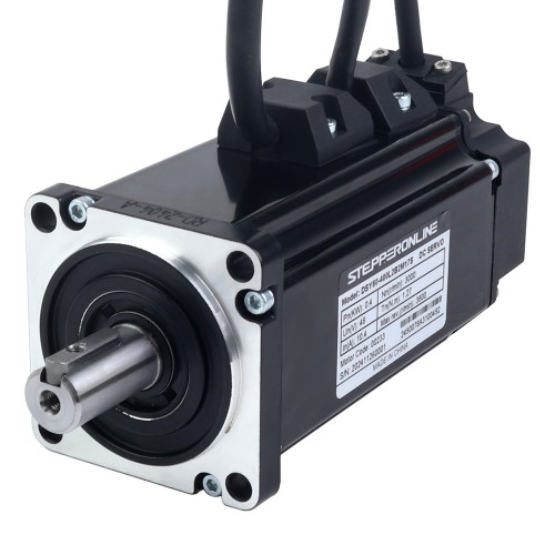 DSY 시리즈 400W RS485 DC 서보 모터 24-70VDC 1.27Nm w/ 브레이크 3000rpm 17비트 증분형 인코더 IP65 - DSY-RS400L2B2-M17S | StepperOnline
