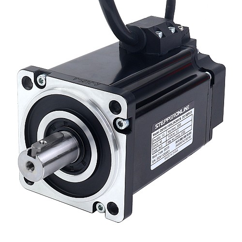 DSY 시리즈 1000W RS485 DC 서보 모터 24-70VDC 3.20Nm 3000rpm 17비트 증분형 인코더 IP65 - DSY-RS1000L2A2-M17S | StepperOnline