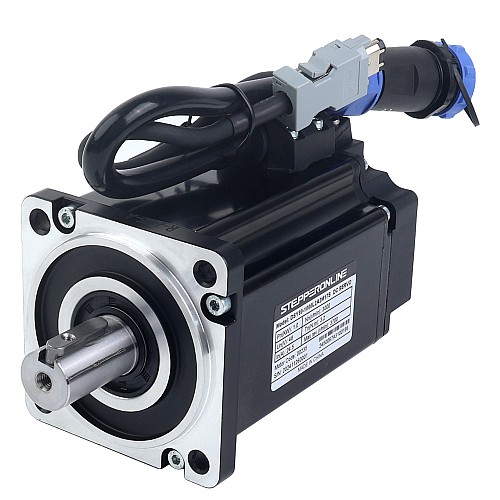 DSY 시리즈 1000W RS485 DC 서보 모터 24-70VDC 3.20Nm 3000rpm 17비트 증분형 인코더 IP65 - DSY-RS1000L2A2-M17S | StepperOnline