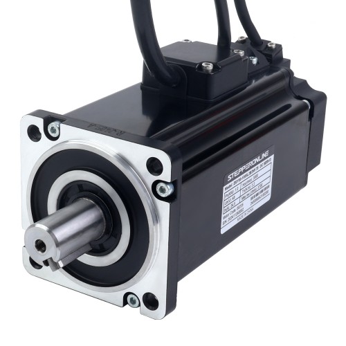 DSY 시리즈 1000W RS485 DC 서보 모터 24-70VDC 3.20Nm w/ 브레이크 3000rpm 17비트 증분형 인코더 IP65 - DSY-RS1000L2B2-M17S | StepperOnline