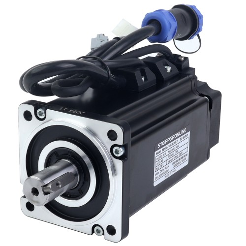 DSY 시리즈 750W RS485 DC 서보 모터 24-70VDC 2.39Nm w/ 브레이크 3000rpm 17비트 증분형 인코더 IP65 - DSY-RS750L2B2-M17S | StepperOnline