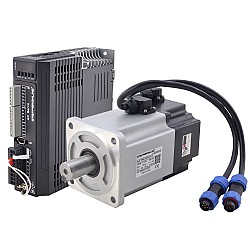 T6 시리즈 1000W AC 서보 모터 키트 3000rpm 3.19Nm 브레이크 포함 17비트 인코더 IP65