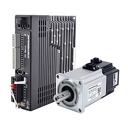 T6 시리즈 400W AC 서보 모터 키트 3000rpm 1.27Nm 브레이크 23비트 인코더 IP67 포함