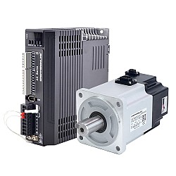 T6 시리즈 750W AC 서보 모터 키트 3000rpm 2.39Nm 브레이크 23비트 인코더 IP67 포함