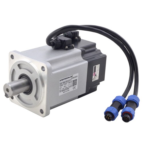 T6 시리즈 1000W AC 서보 모터 키트 3000rpm 3.19Nm 브레이크 포함 17비트 인코더 IP65