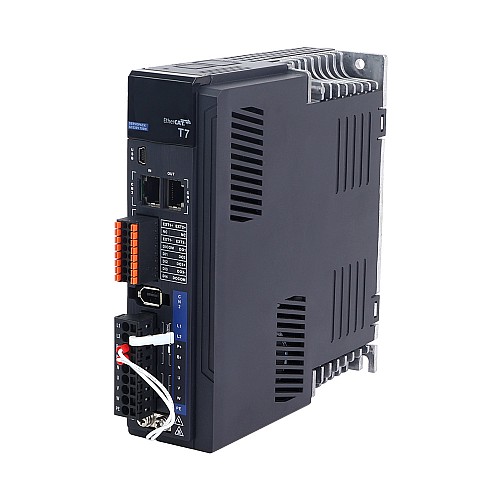 T7 시리즈 EtherCAT 750W AC 서보 모터 키트 3000rpm 2.39Nm 브레이크 포함 23비트 인코더 IP67 - T7-EC750H2B1-M23 | StepperOnline