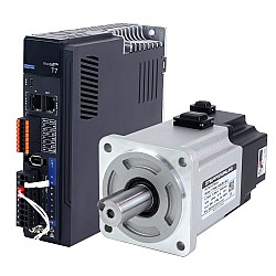 T7 시리즈 EtherCAT 750W AC 서보 모터 키트 3000rpm 2.39Nm 브레이크 포함 23비트 인코더 IP67