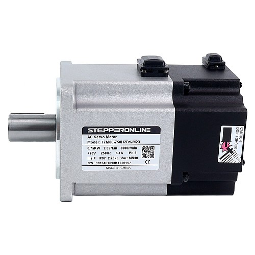 T7 시리즈 EtherCAT 750W AC 서보 모터 키트 3000rpm 2.39Nm 브레이크 포함 23비트 인코더 IP67 - T7-EC750H2B1-M23 | StepperOnline