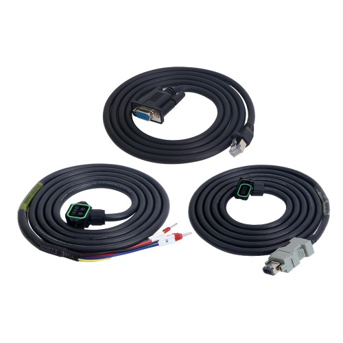 T6 시리즈 1000W AC 서보 모터 키트 3000rpm 3.18Nm 23비트 인코더 IP67 - T6-RS1000H2A1-M23 | StepperOnline