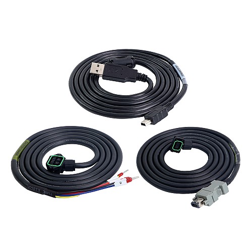 T7 시리즈 EtherCAT 1000W AC 서보 모터 키트 3000rpm 3.18Nm 23비트 인코더 IP67 - T7-EC1000H2A1-M23 | StepperOnline