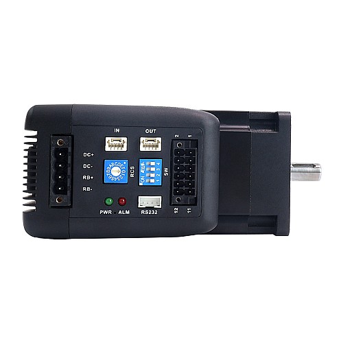 400W 통합 DC 서보 모터 1.27Nm(179.85oz.in) 3000rpm 24-60VDC, Modbus RS485 포함 - iSV2-57TR-48V400A | StepperOnline