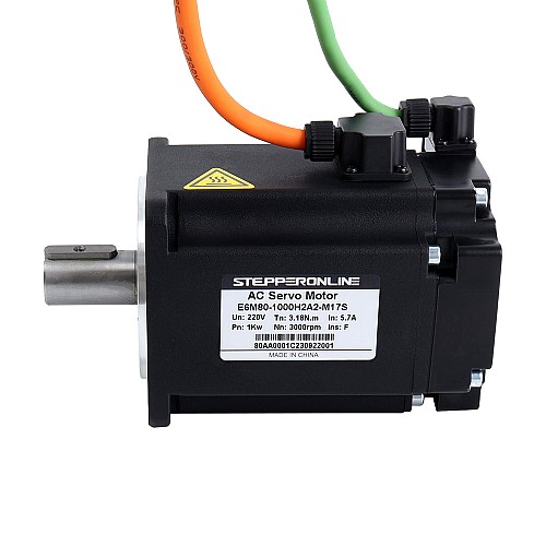 E6 시리즈 1000W AC 서보 모터 키트 3000rpm 3.18Nm 17비트 인코더 IP65
