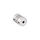 6.35mm - 10mm 플렉시블 커플 링 20x25mm CNC 스테퍼 모터 샤프트 커플러 - ST-FC07 | StepperOnline