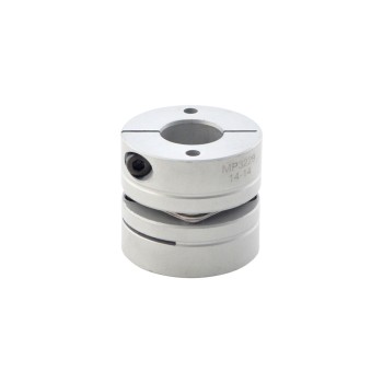 14mm - 15mm 유연한 단일 디스크 커플링 32x29mm CNC 스테퍼 모터 키 홈 샤프트 커플러