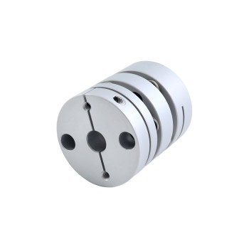 10mm - 14mm 플렉시블 더블 디스크 커플링 44x50mm CNC 스테핑 모터 샤프트 커플러