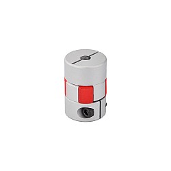 6.35mm - 10mm 유연한 턱 연결 20x30mm CNC 스테퍼 모터 샤프트 연결기