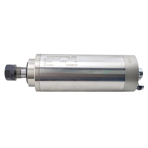 CNC 스핀들 모터 수냉식 220V 2.2KW 24000RPM 400Hz ER20 콜릿