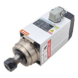 CNC 스핀들 모터 공냉식 220V 1.5KW 18000RPM 300Hz ER20 콜릿