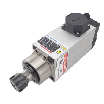 CNC 스핀들 모터 공냉식 380V 2.2KW 18000RPM 300Hz ER25 콜릿