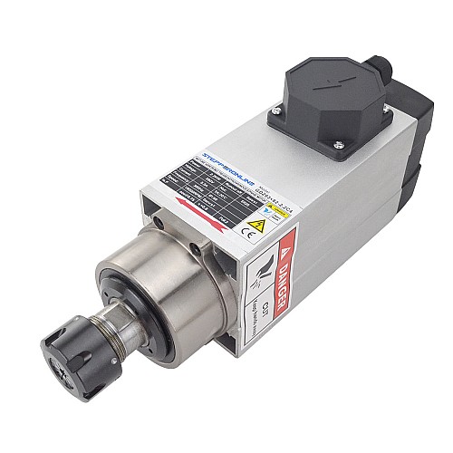 CNC 스핀들 모터 공냉식 380V 2.2KW 18000RPM 300Hz ER25 콜릿