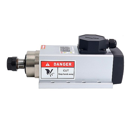 220V 2.2KW 80x73x193.5mm 공냉식 스핀들 모터 및 3HP 2.2KW 12.5A 가변 주파수 드라이브 키트
