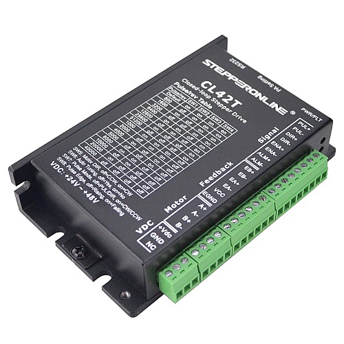 Nema 11, 14, 17 스테퍼 모터용 폐쇄 루프 스테퍼 드라이버 0-3.0A 24-48VDC