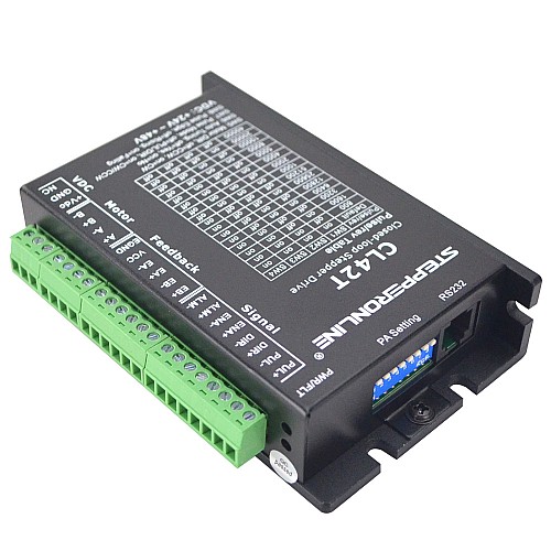 Nema 11, 14, 17 스테퍼 모터용 폐쇄 루프 스테퍼 드라이버 0-3.0A 24-48VDC