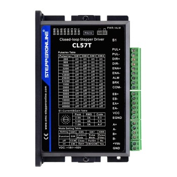 Nema 17, 23, 24 스테퍼 모터용 폐쇄 루프 스테퍼 드라이버 V4.1 0-8.0A 24-48VDC