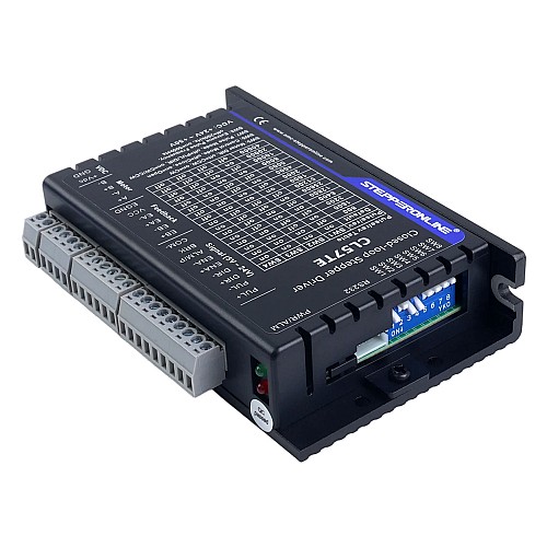 TE 시리즈 클로즈드 루프 스테퍼 드라이버 0.5-7.0A 24-50VDC, Nema 17, 23, 24 스테퍼 모터용 - CL57TE | StepperOnline