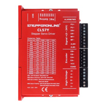 Nema 17, 23, 24 스테퍼 모터용 Y 시리즈 폐루프 스테퍼 드라이버 0-7.0A 24-50VDC