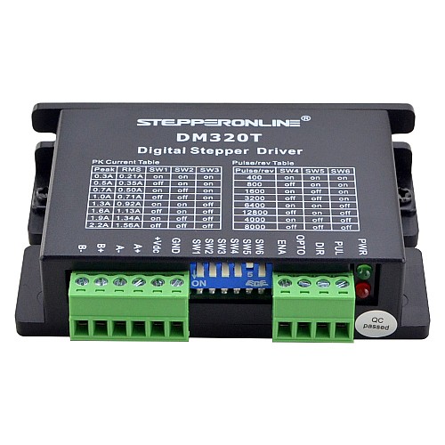 Nema 8, 11, 14, 16, 17 스테퍼 모터용 디지털 스테퍼 드라이버 0.3-2.2A 10-30VDC