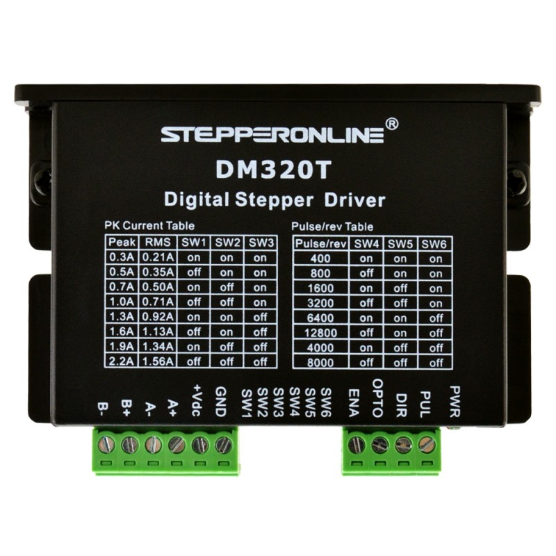 Nema 8, 11, 14, 16, 17 스테퍼 모터용 디지털 스테퍼 드라이버 0.3-2.2A 10-30VDC Nema 8, 11, 14, 16, 17 스테퍼 모터용 디지털 스테퍼 드라이버 0.3-2.2A 10-30VDC