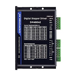 스테퍼 모터 컨트롤러 2 채널 1.0-8.4A 20-40VDC 속도 조절 가능