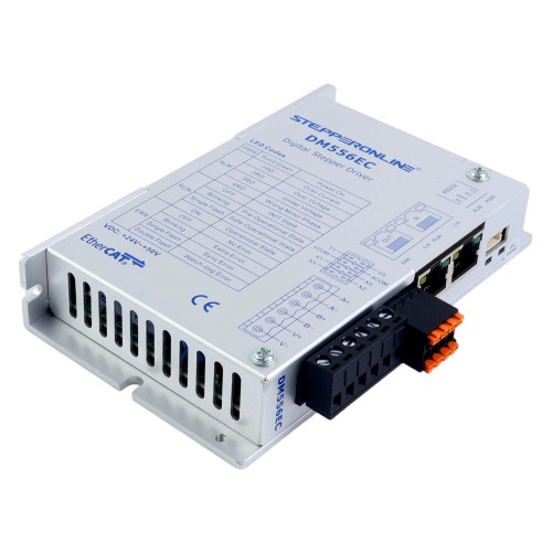 Y 시리즈 EtherCAT 디지털 스테퍼 모터 드라이버 0-5.6A 24-50VDC Nema 23, 24, 34 스테퍼 모터용 - DM556EC | StepperOnline Y 시리즈 EtherCAT 디지털 스테퍼 모터 드라이버 0-5.6A 24-50VDC Nema 23, 24, 34 스테퍼 모터용 - DM556EC | StepperOnline