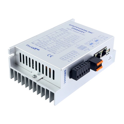 Y 시리즈 EtherCAT 디지털 스테퍼 모터 드라이버 0-8.5A 20-80VAC/30-110VDC Nema 34 스테퍼 모터용 - DM860EC | StepperOnline Y 시리즈 EtherCAT 디지털 스테퍼 모터 드라이버 0-8.5A 20-80VAC/30-110VDC Nema 34 스테퍼 모터용 - DM860EC | StepperOnline