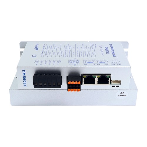 Y 시리즈 EtherCAT 디지털 스테퍼 모터 드라이버 0-8.5A 20-80VAC/30-110VDC Nema 34 스테퍼 모터용 - DM860EC | StepperOnline Y 시리즈 EtherCAT 디지털 스테퍼 모터 드라이버 0-8.5A 20-80VAC/30-110VDC Nema 34 스테퍼 모터용 - DM860EC | StepperOnline