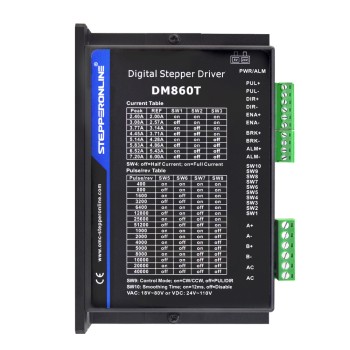 Nema 34 모터용 디지털 스테퍼 드라이버 2.4-7.2A 18-80VAC 또는 24-110VDC Nema 34 모터용 디지털 스테퍼 드라이버 2.4-7.2A 18-80VAC 또는 24-110VDC