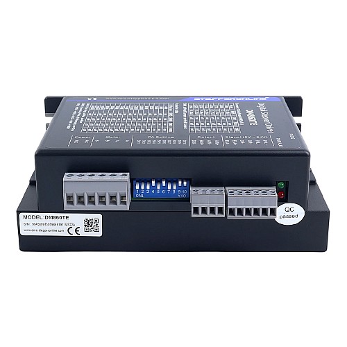 TE 시리즈 디지털 스테퍼 드라이버 2.4-7.2A 20-80VAC/30-100VDC, Nema 34 모터용 - DM860TE | StepperOnline