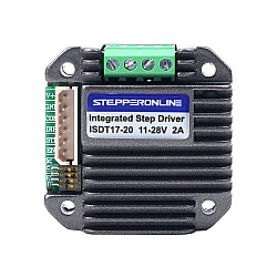 NEMA 17 스테퍼 모터용 통합 스테퍼 모터 드라이버 0.6-2.0A 11-28VDC 초저소음 버전