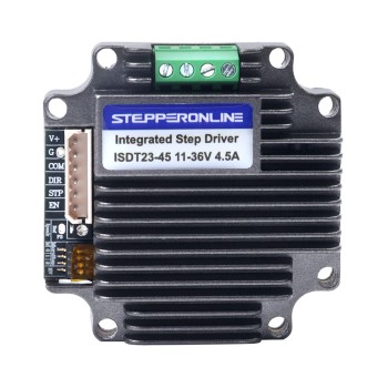 NEMA 23 스테퍼 모터용 통합 스테퍼 모터 드라이버 1.0-4.5A 11-36VDC 저잡음
