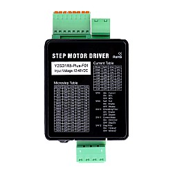 DC 펄스 스테퍼 모터 드라이버 0.4-3.0A 12-48VDC 알람 기능 및 Nema 11, 14, 17, 23 스테퍼 모터용 I/O 제어