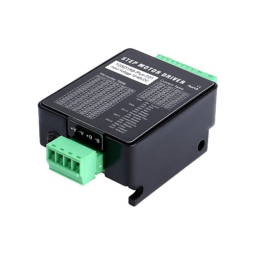 DC 펄스 스테퍼 모터 드라이버 0.4-3.0A 12-48VDC 알람 기능 및 Nema 11, 14, 17, 23 스테퍼 모터용 I/O 제어