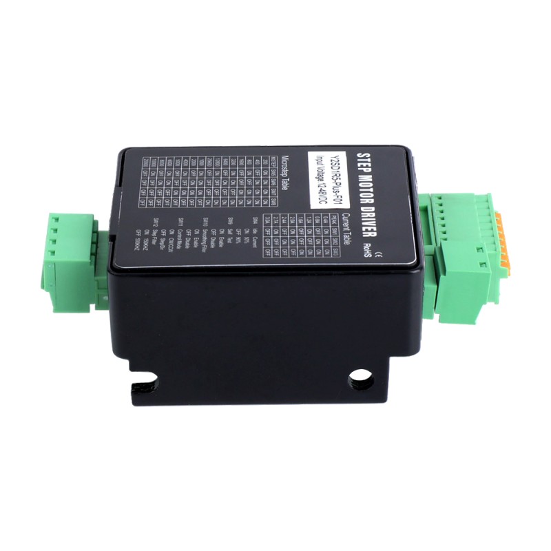 DC 펄스 스테퍼 모터 드라이버 0.4-3.0A 12-48VDC 알람 기능 및 Nema 11, 14, 17, 23 스테퍼 모터용 I/O 제어