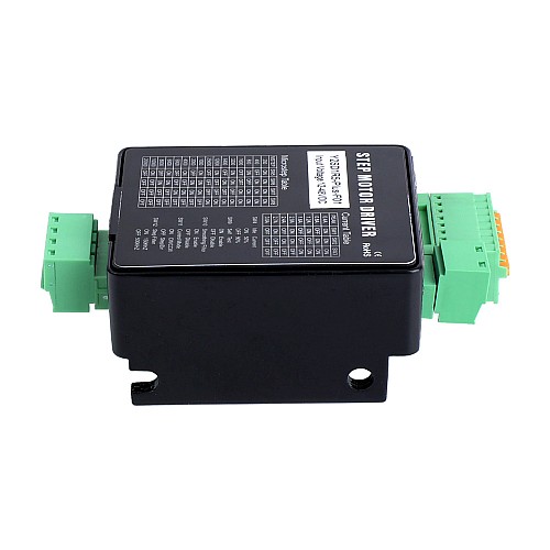 DC 펄스 스테퍼 모터 드라이버 0.4-3.0A 12-48VDC 알람 기능 및 Nema 11, 14, 17, 23 스테퍼 모터용 I/O 제어
