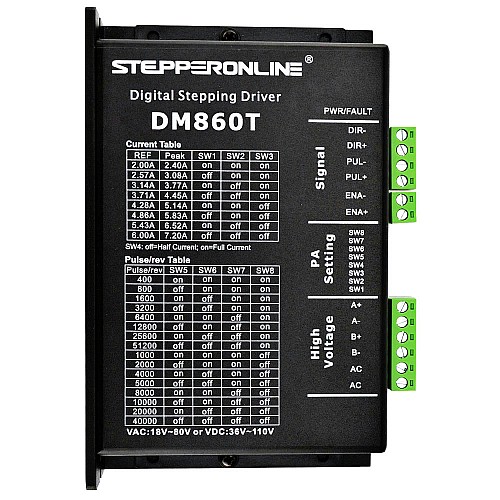 4축 CNC 라우터 키트 4.5Nm(637oz.in) Nema 34 스테퍼 모터 및 드라이버